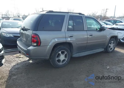 2008 Chevrolet Trailblazer Lt из США, поврежденный, VIN 1GNDT13S082101185